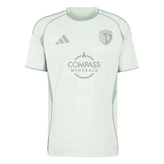 Herren Sporting Kansas City 2025 Drittes Pre-Match Shirt - Grün Herren Sporting Kansas City 2025 Drittes Pre-Match Shirt - Grün