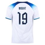Mason Mount #19 England Heimtrikot Weltmeisterschaft 2022