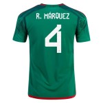 Rafael Márquez #4 Mexiko Heimtrikot Weltmeisterschaft 2022 Rafael Márquez #4 Mexiko Heimtrikot Weltmeisterschaft 2022