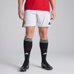 Kinder Manchester United 2025/26 Heimshorts - Weiß