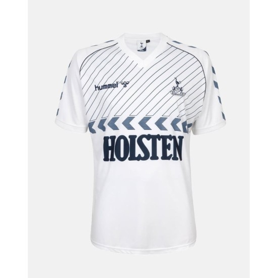 Herren Tottenham Hotspur 1986 Heim Retro Hummel Trikot