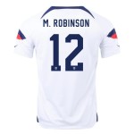 Miles Robinson #12 USMNT Heimtrikot Weltmeisterschaft 2022 Miles Robinson #12 USMNT Heimtrikot Weltmeisterschaft 2022