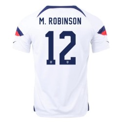Miles Robinson #12 USMNT Heimtrikot Weltmeisterschaft 2022
