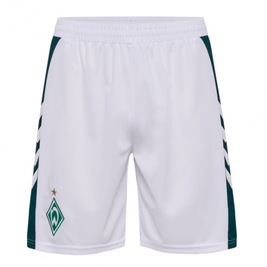 Herren Werder Bremen 2025/26 Heimshorts – Weiß
