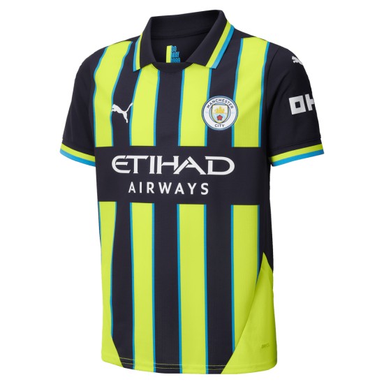 Kinder Manchester City 2024/25 Auswärts Trikot