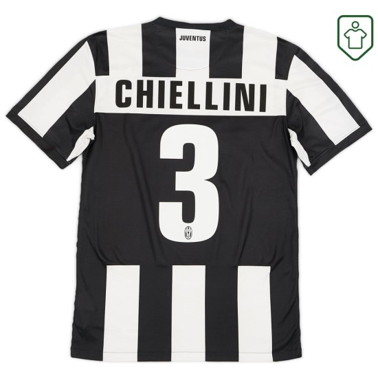 Herren Juventus 2012/13 Heim-Retro-Trikot Chiellini #3