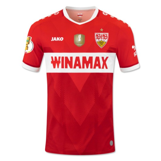 Damen VfB Stuttgart 2024/25 Auswärts Pokalfinaltrikot - Rot