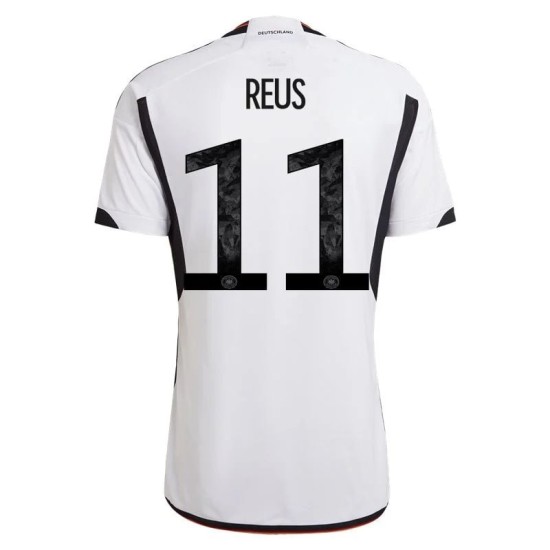 Marco Reus #11 Deutschland Heimtrikot Weltmeisterschaft 2022 Marco Reus #11 Deutschland Heimtrikot Weltmeisterschaft 2022