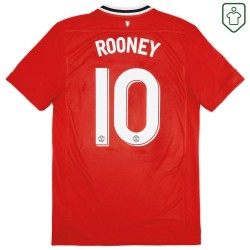 Herren Manchester United 2011/12 Heim Retro Shirt Rooney #10
