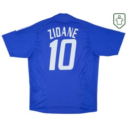 Männer Frankreich 2002/04 Heim Retro Shirt Zidane #10