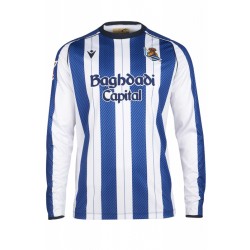 Kinder Real Sociedad 2025/26 Heim Langarmtrikot