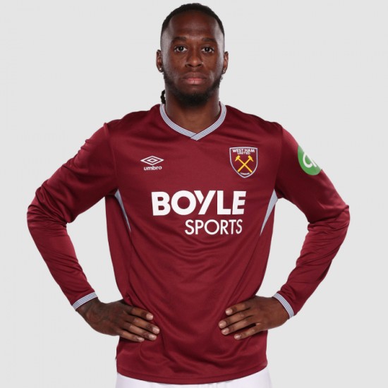 Damenlangarmtrikot West Ham United Heim 2025/26