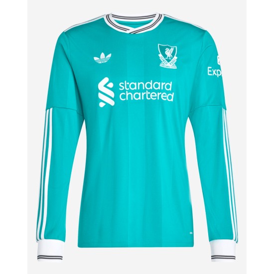 Kinder Liverpool 2025/26 Drittes Langarmtrikot