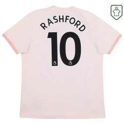 Herren Manchester United 2018/19 Auswärts Retro Shirt Rashford #10