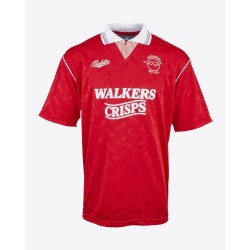 Herren Leicester City 1990 Auswärts Retro Trikot