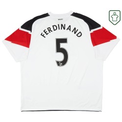 Herren Manchester United 2010/12 Auswärts Retro Shirt Ferdinand #5