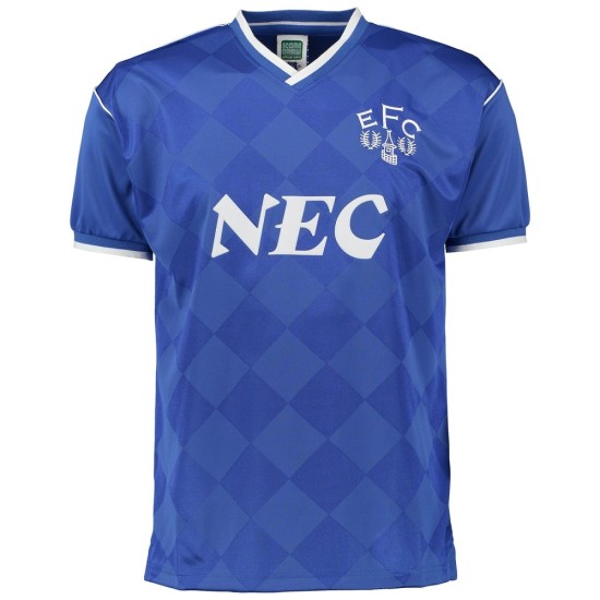 Damen Everton 1987 Retro Trikot
