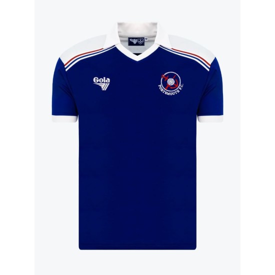 Damen Portsmouth 1980/82 Heim Retro Trikot Damen Portsmouth 1980/82 Heim Retro Trikot