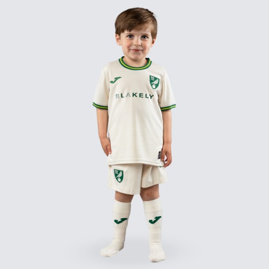 Kind Norwich City 2024/25 Dritttrikot