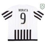Herren Juventus 2015/16 Heim-Retro-Trikot Morata #9