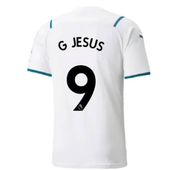 Damen G.JESUS Manchester City 2021/22 Auswärtstrikot