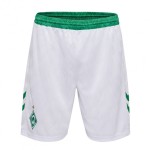 Kinder Werder Bremen 2024/25 Heimshorts - Weiß Kinder Werder Bremen 2024/25 Heimshorts - Weiß