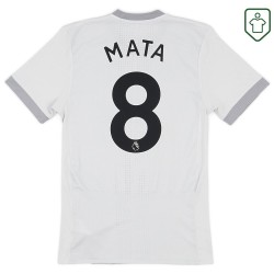 Herren Manchester United 2017/18 Drittes Retro Shirt Mata #8