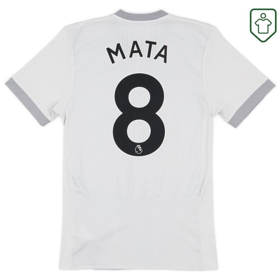 Herren Manchester United 2017/18 Drittes Retro Shirt Mata #8