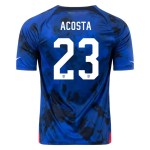 Kellyn Acosta #23 USMNT Auswärtstrikot Weltmeisterschaft 2022 Kellyn Acosta #23 USMNT Auswärtstrikot Weltmeisterschaft 2022