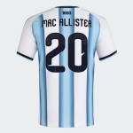 Damen Argentinien 2026 Heim Authentisches WM-Trikot MAC ALLISTER #20 Damen Argentinien 2026 Heim Authentisches WM-Trikot MAC ALLISTER #20