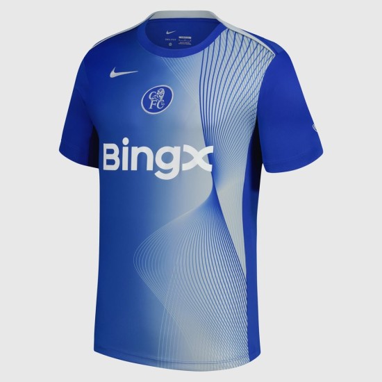 Chelsea Kinder 2025/26 Drittes Pre-Match Trikot - Blau Chelsea Kinder 2025/26 Drittes Pre-Match Trikot - Blau
