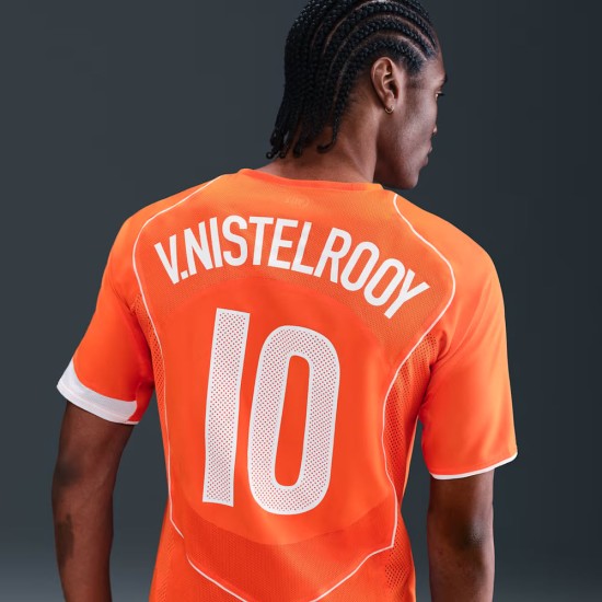 Damentrikot Niederlande 2004 T90 Remake - V.NISTELROOY #10