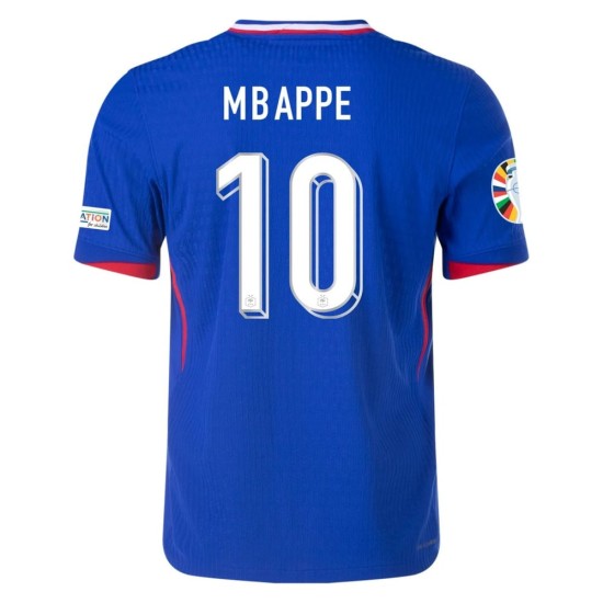 Kylian Mbappe #10 Frankreich Spielerversion Heimtrikot EURO 2024