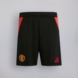 Herren Manchester United 2024/25 Heim Shorts - Schwarz