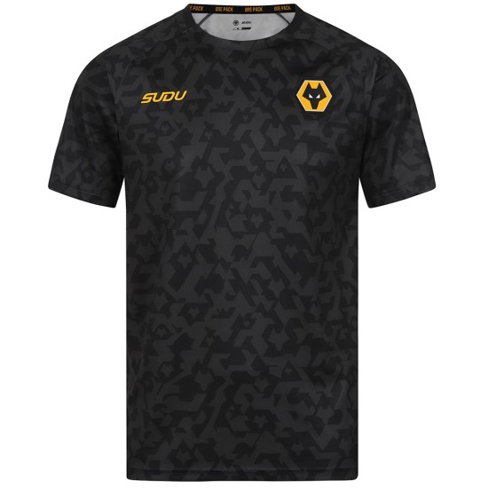 Herren Wolverhampton Wanderers 2024/25 Drittes Pre Match Trikot Herren Wolverhampton Wanderers 2024/25 Drittes Pre Match Trikot