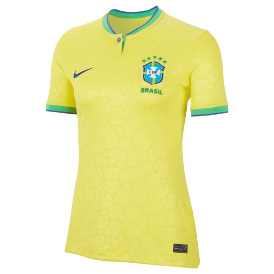 Damen Brasilien Heimtrikot Weltmeisterschaft 2022