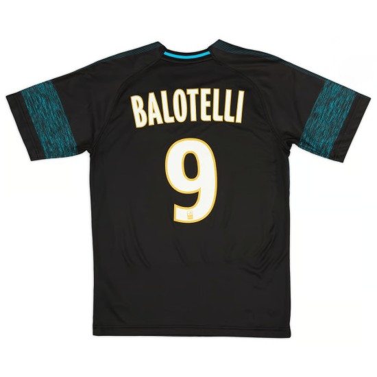 Herren Olympique Marseille Auswärts-Retro-Trikot 2018/19 Balotelli #9