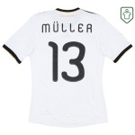 Männer Deutschland 2010/11 Heim Retro Shirt Müller #13