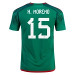 Héctor Moreno #15 Mexiko Heimtrikot Weltmeisterschaft 2022 Héctor Moreno #15 Mexiko Heimtrikot Weltmeisterschaft 2022