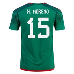 Héctor Moreno #15 Mexiko Heimtrikot Weltmeisterschaft 2022