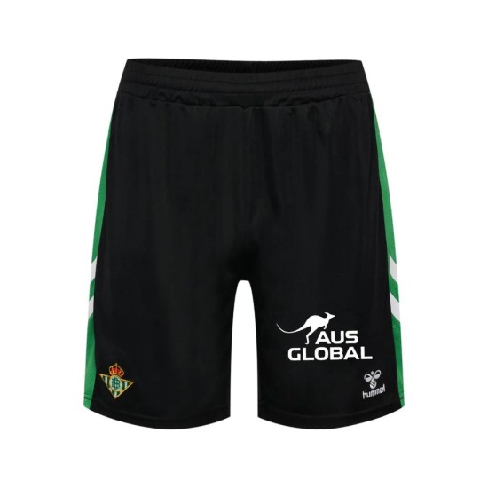 Damen Real Betis 2025/26 Heimshorts – Schwarz
