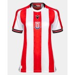 Damen Stoke City 2024/25 Heimtrikot ohne Sponsor