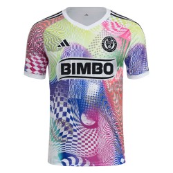 Kinder Philadelphia Union 2025 Drittes Pre-Match Shirt - Weiß