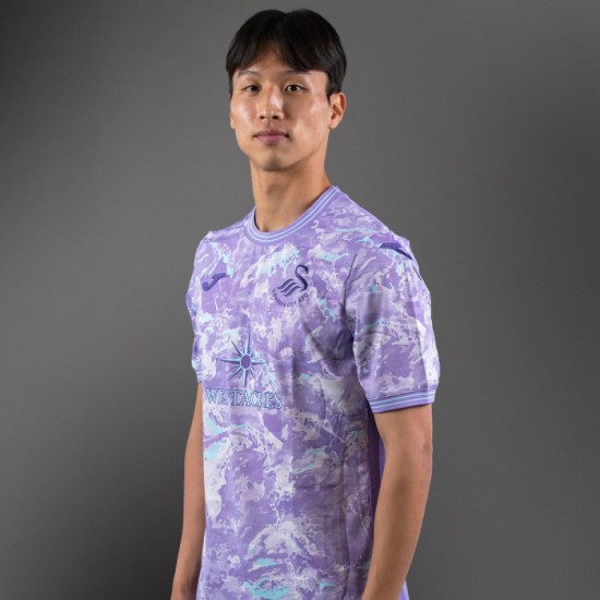 Kind Swansea City 2024/25 Dritttrikot