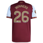 Kinder Aston Villa 2025/26 UEFA Europa League Sieger-Trikot