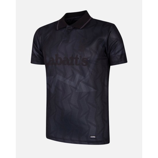 Kinder Nottingham Forest 1992/93 Retro Trikot - Schwarz Kinder Nottingham Forest 1992/93 Retro Trikot - Schwarz