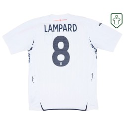 Männer England 2007/09 Heim Retro Shirt Lampard #8