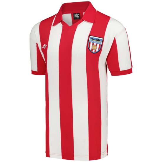 Herren Sunderland 1978 Heim Retro Shirt