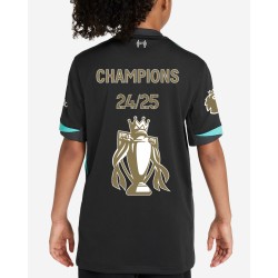 Herren Liverpool 2024/25 Auswärts LFC Champions Trikot & Goldene Trophäe