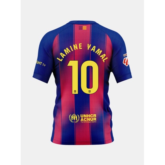 Damen FC Barcelona x Ed Sheeran 2025/26 Heimtrikot – LAMINE YAMAL #10 Damen FC Barcelona x Ed Sheeran 2025/26 Heimtrikot – LAMINE YAMAL #10